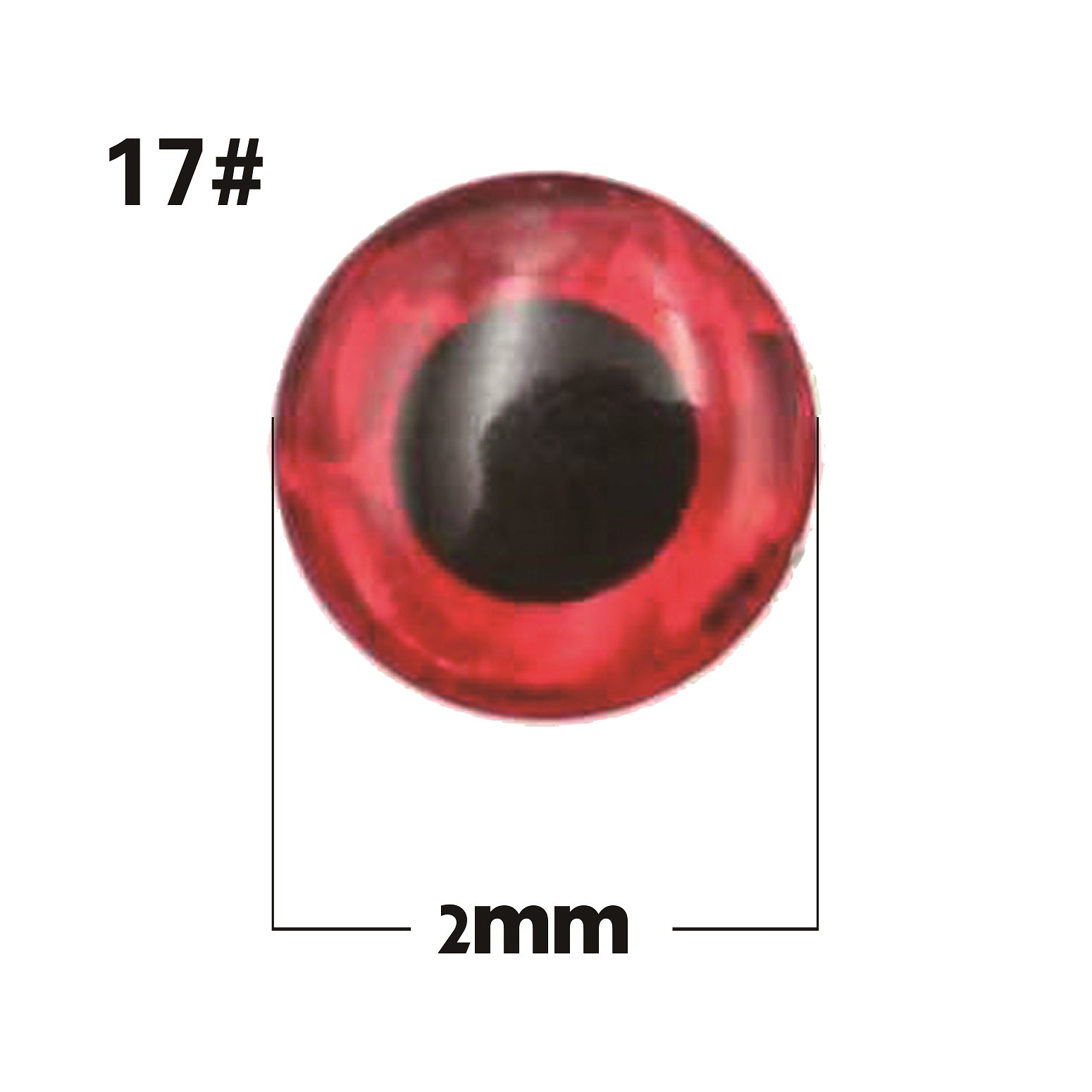 Bionic red base with black eyes