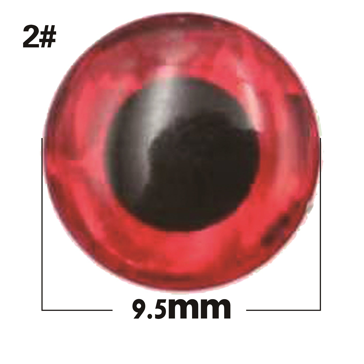 Bionic red base with black eyes
