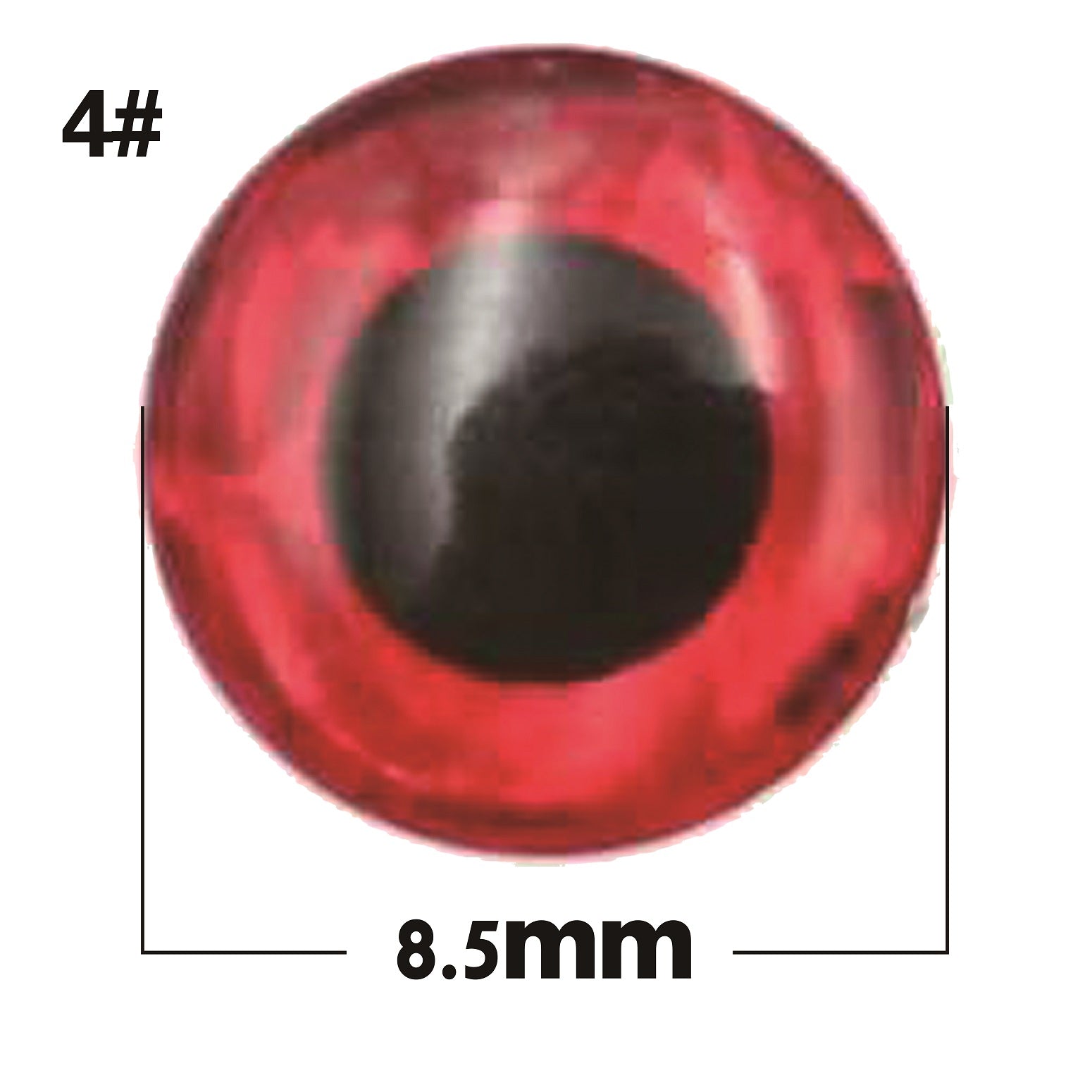 Bionic red base with black eyes