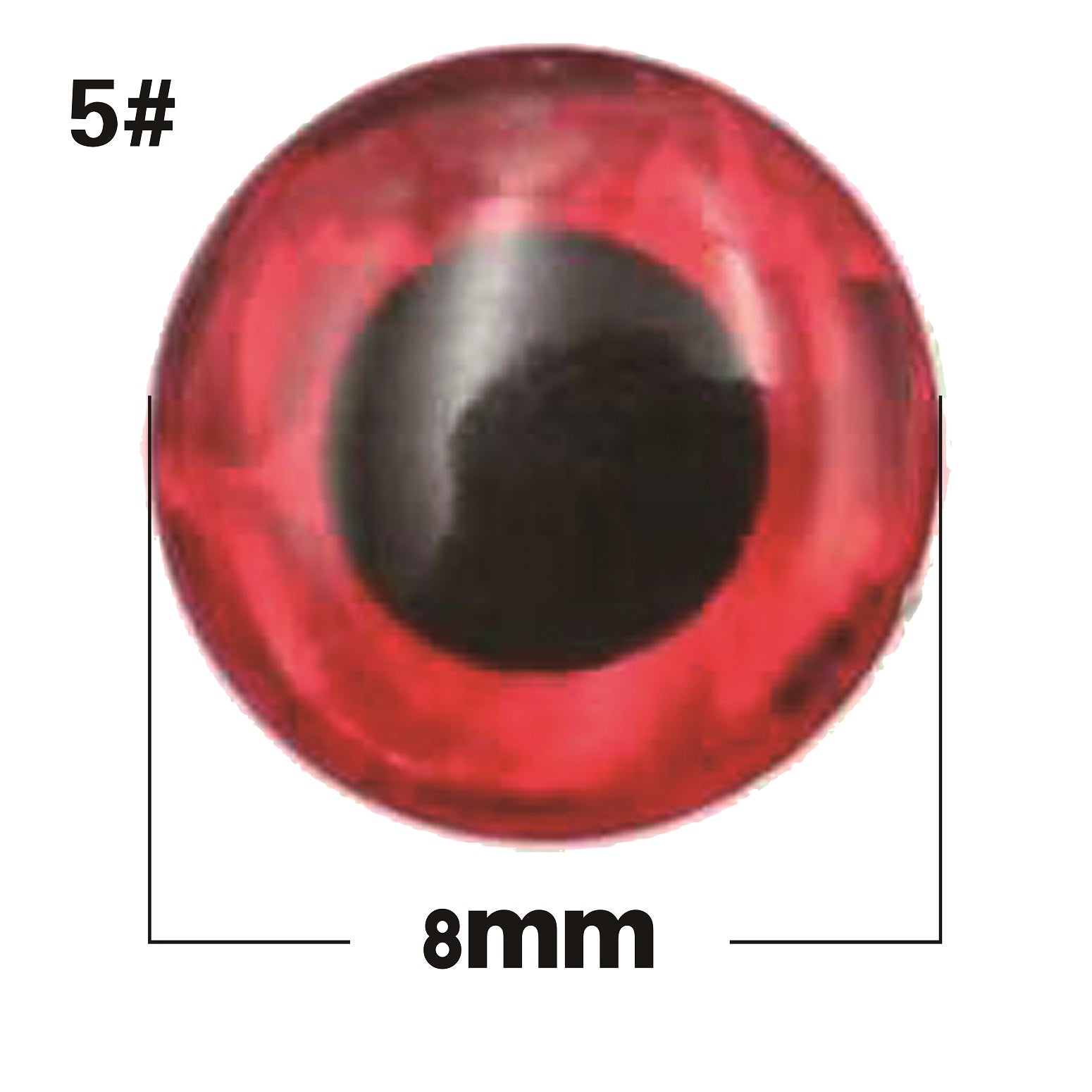 Bionic red base with black eyes
