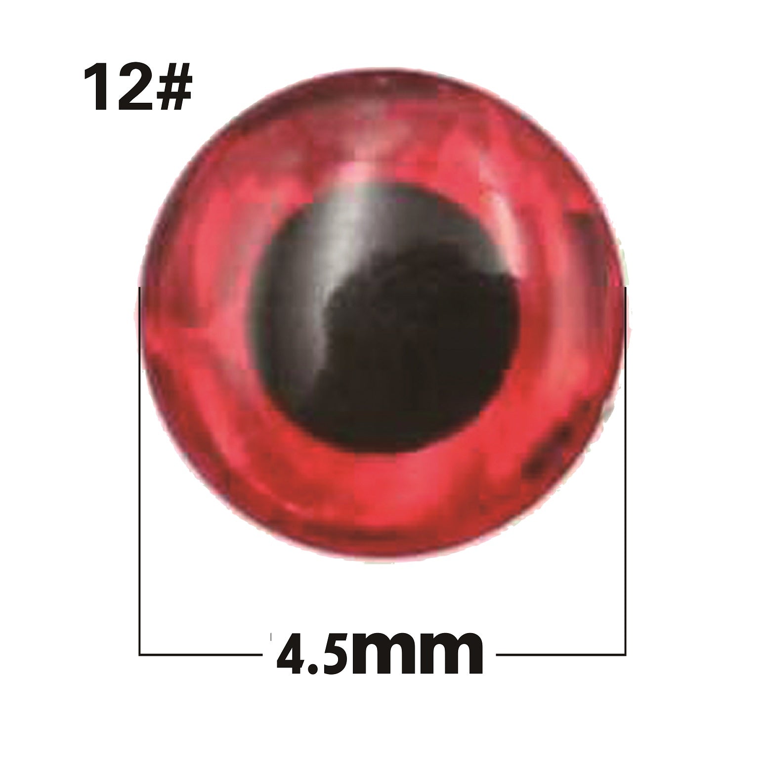 Bionic red base with black eyes