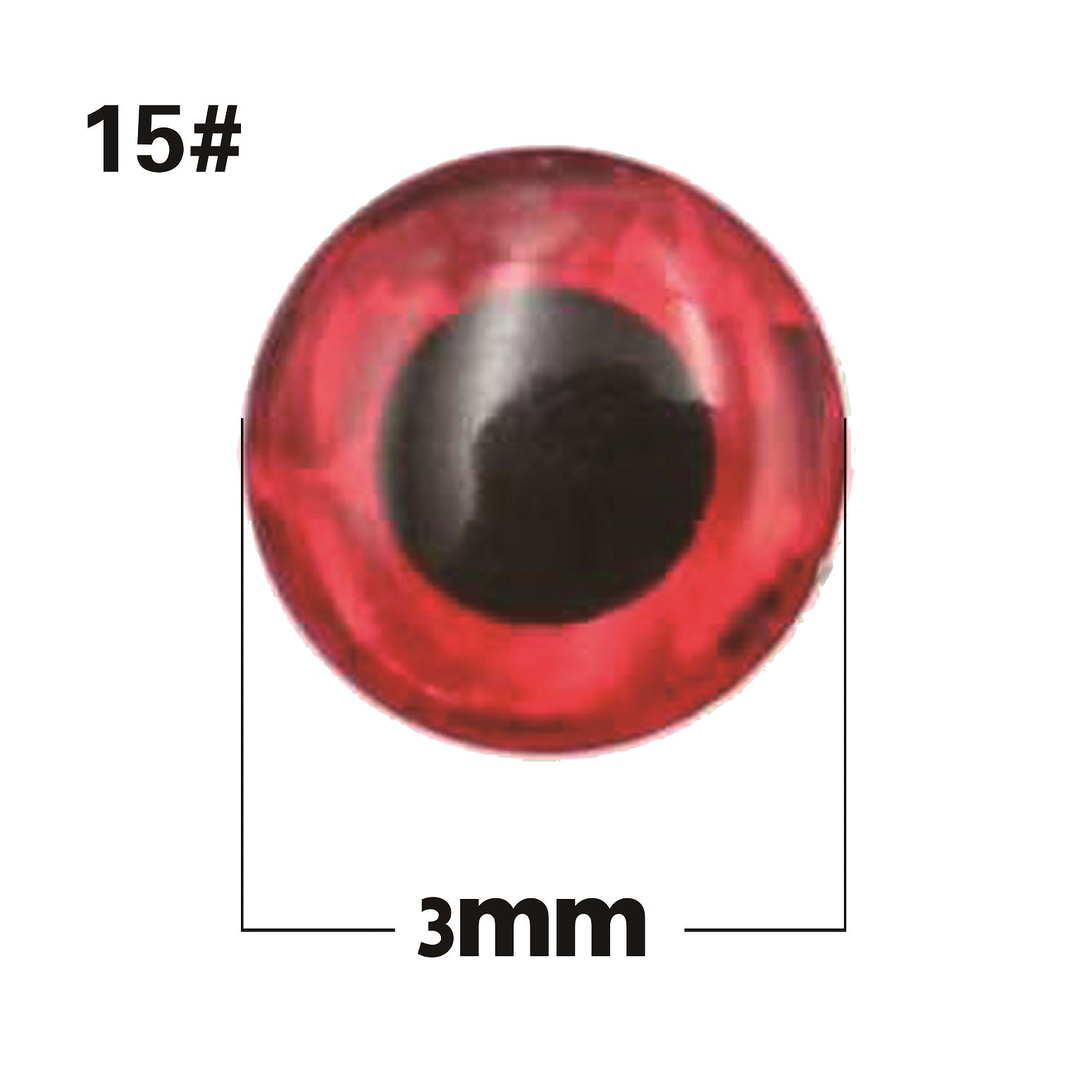 Bionic red base with black eyes