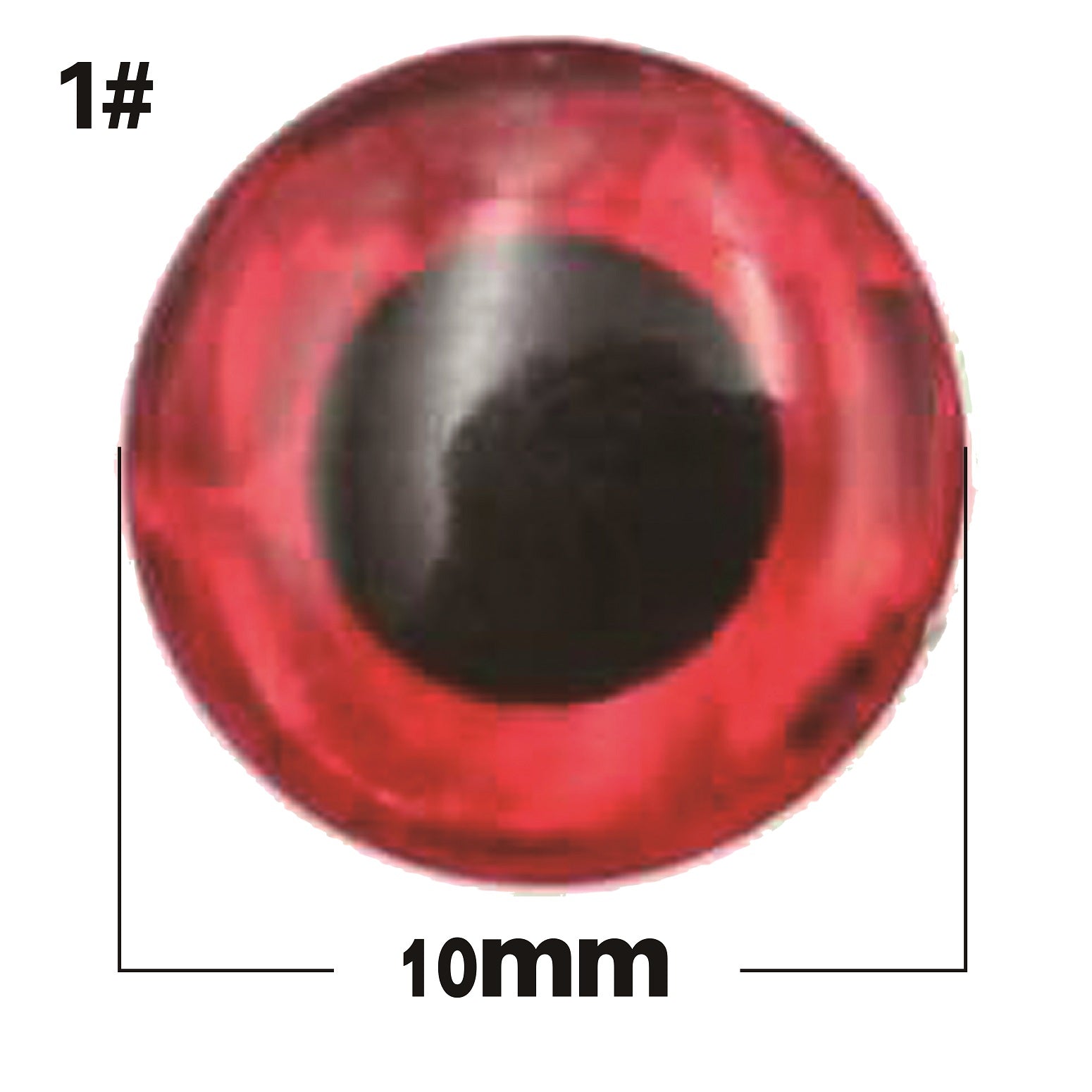 Bionic red base with black eyes