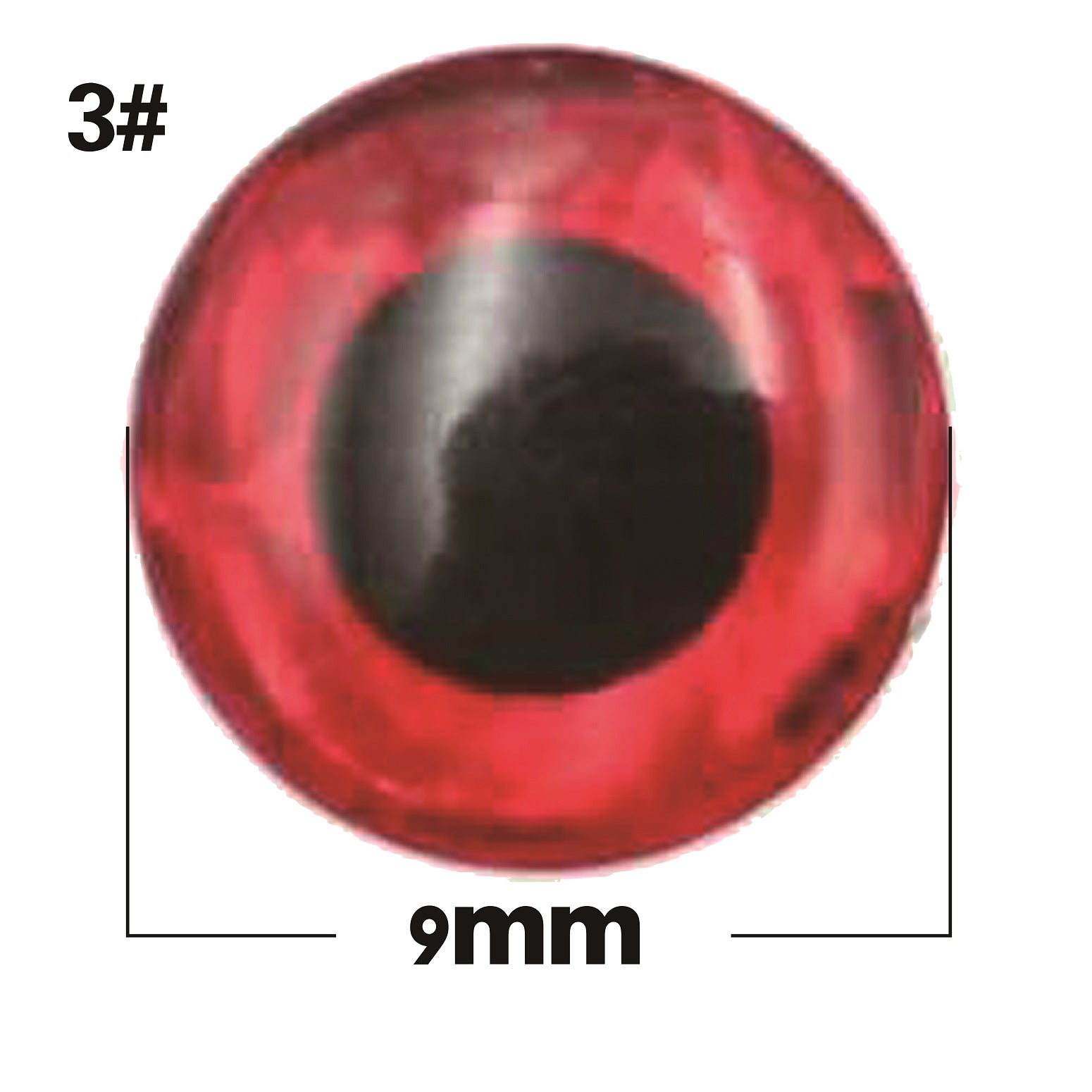 Bionic red base with black eyes
