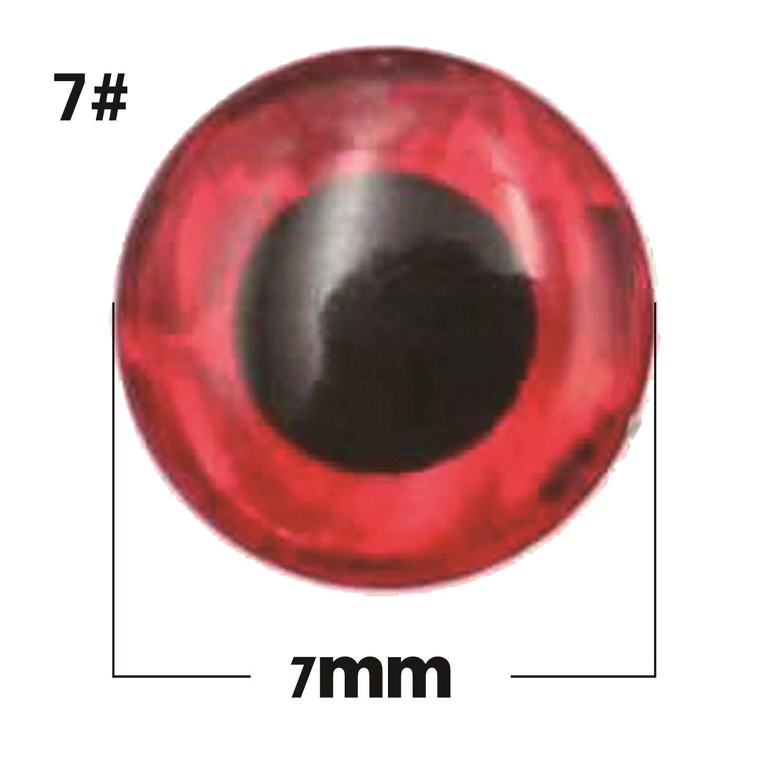 Bionic red base with black eyes