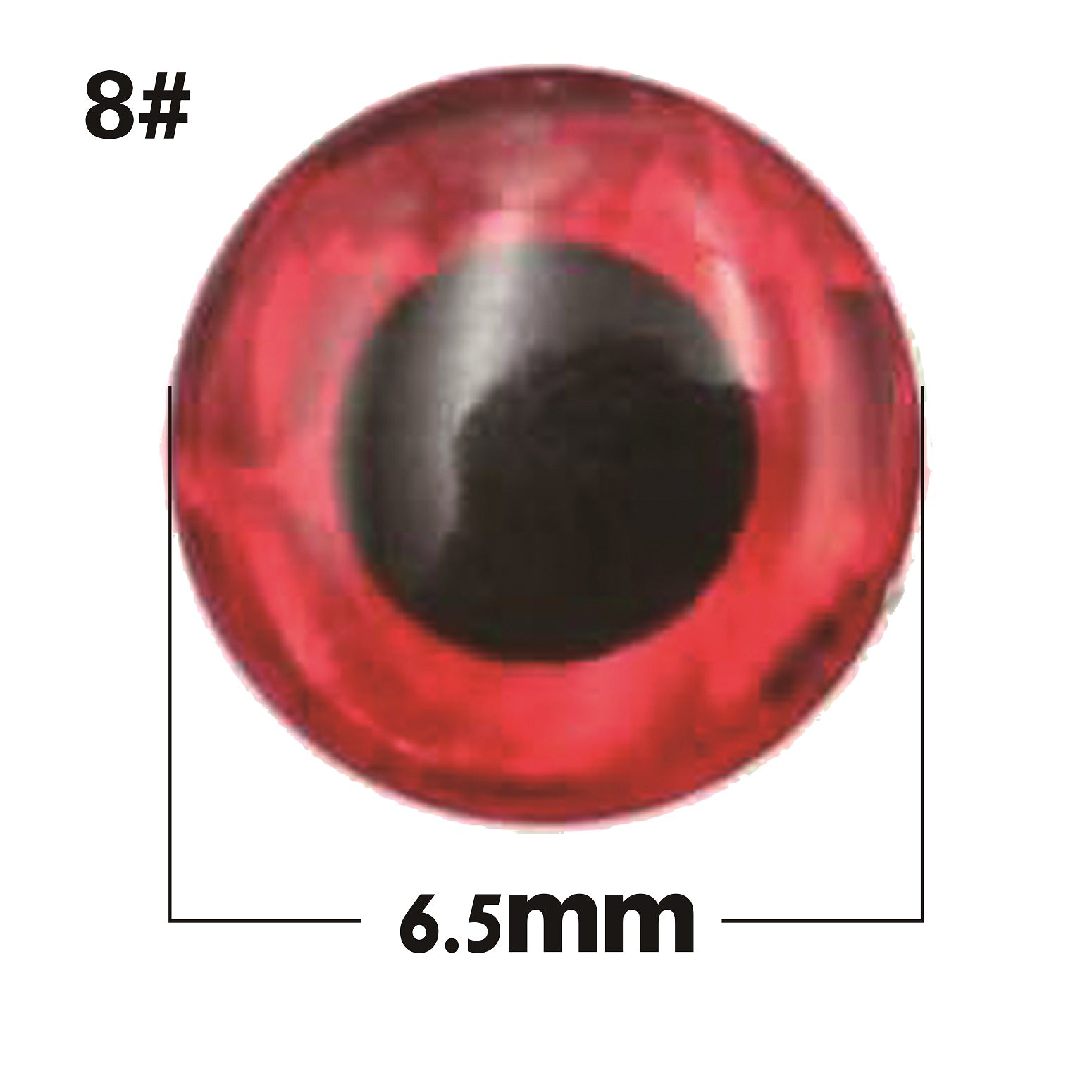 Bionic red base with black eyes