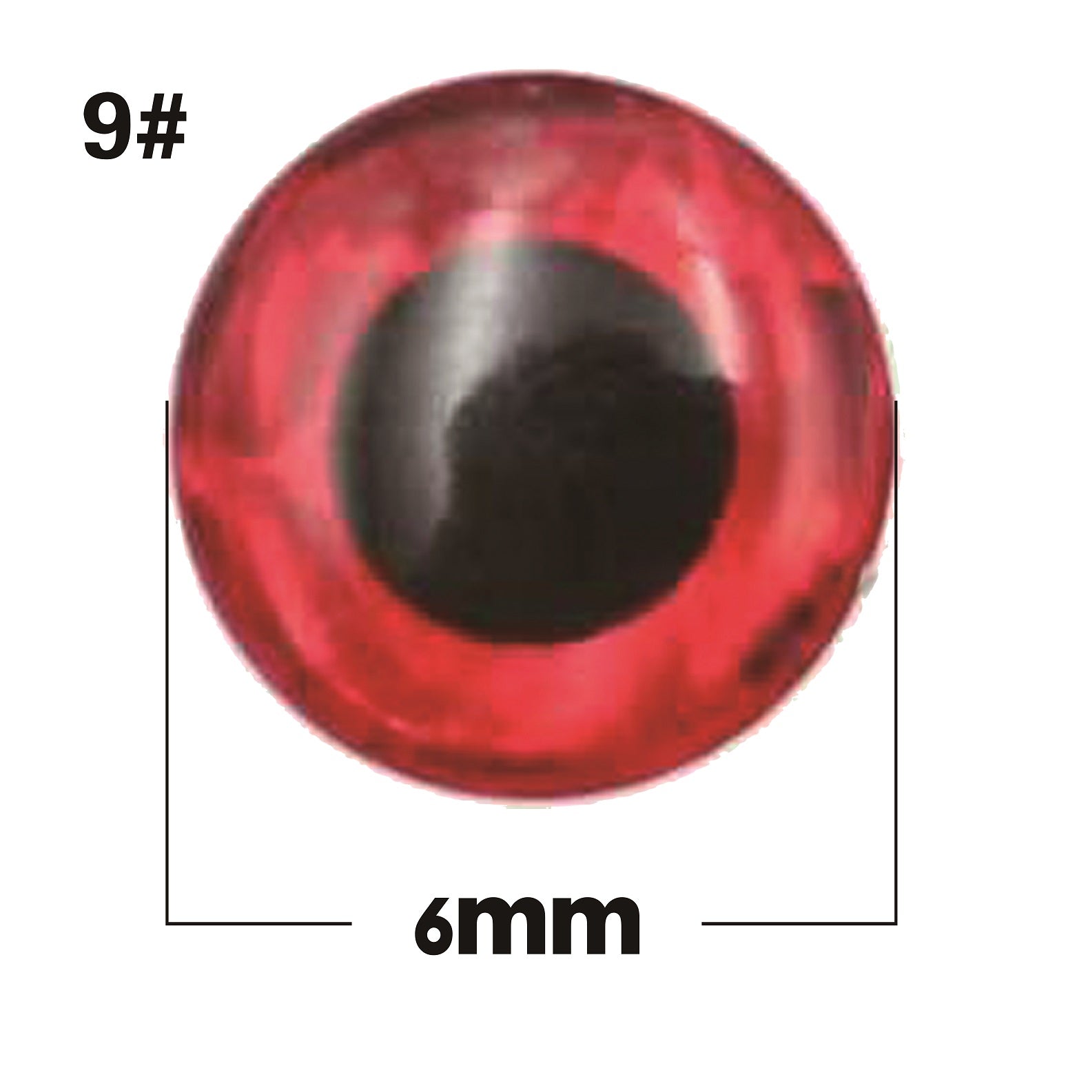 Bionic red base with black eyes