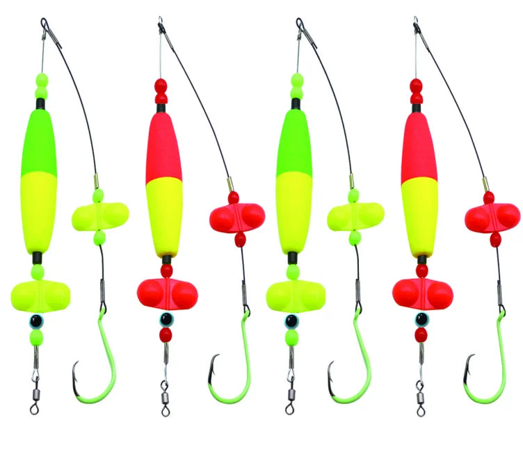 Catfish Fishing Fishing Gear Finished High Sensitivity Float Stainless Steel Wire Figure-eight Ring Connector